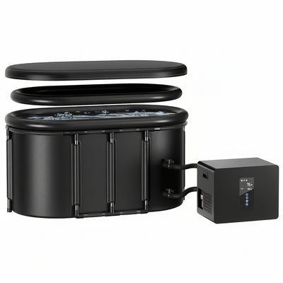 1/3HP Ice Bath Chiller & 148Gal Cold Plunge Tub Bundle
