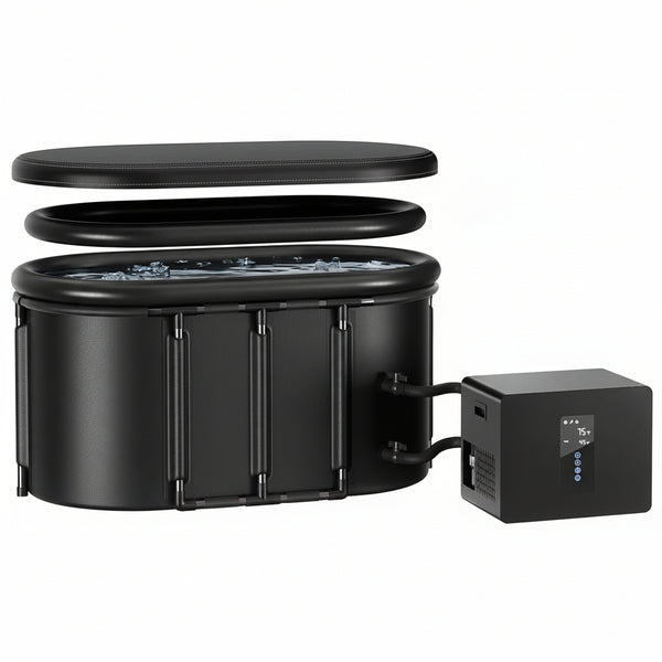 1/3HP Ice Bath Chiller & 148Gal Cold Plunge Tub Bundle