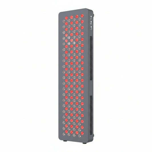 HG1000 Full Body Red Light Therapy Panel, 200 Leds, 660Nm Red & 850Nm Near-Infrared Light, Built-In Timer, Door Hanging Kit